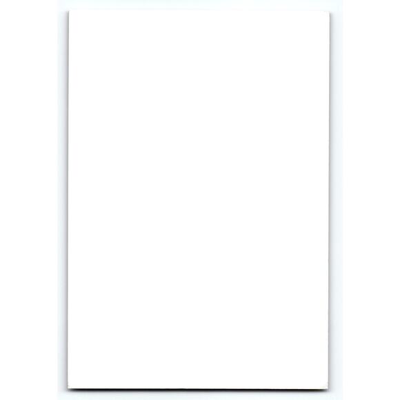 Creepy Gothic Doll Halloween Postcard with Red Rose & Blue Eyes - Picture 2 of 2